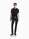Short Sleeve Navy Blouse EM004912AF10762 FB469