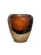 keleman Decorative Glass Vase Brown Y22.5cm