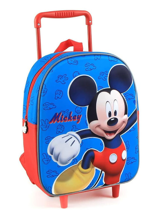 Mickey Mouse Clubhouse Ghiozdan Scoala Troler Scoala Primara Roșie Mickey Mouse Clubhouse Ghiozdan Scoala Troler Scoala Primara Roșie