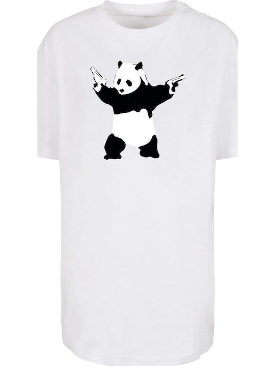 Damen Oversized T-Shirt Weiß