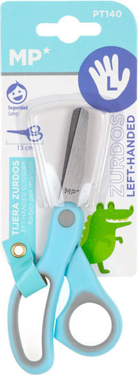 Mp Paper Scissors Pt113 Left-Handers Metallic Blade 13cm Blue