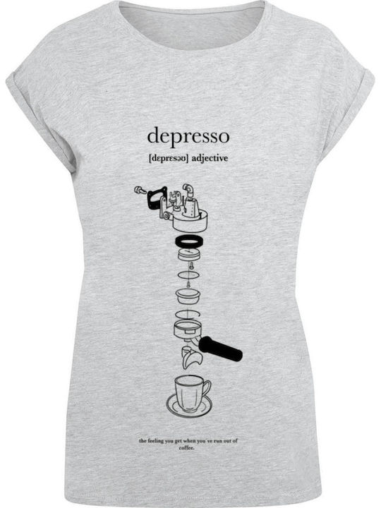 Mister Tee Γυναικείο T-shirt Heather Grey
