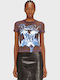 Women's T-shirt Brown