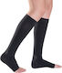 Sigvaris Tfs Long Calf High Graduated Compression Socks Open Toes 18-21 mmHg Black 701 Calf High Compression Class I 18-21 mmHg Length Long Unisex Open Toes Black