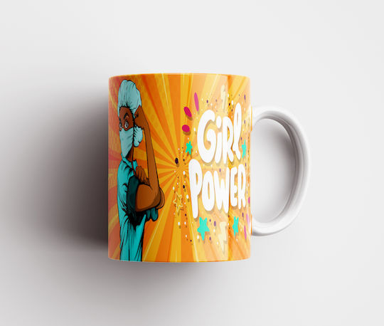 Digital Place Keramik Tasse Weiß 330ml