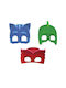 Măști de Hârtie Pj Masks 6 Bucăți