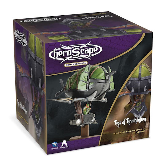 Heroscape Boiling Tension Air Marshal Zed Nesbitt Players 2-4 Age 14+