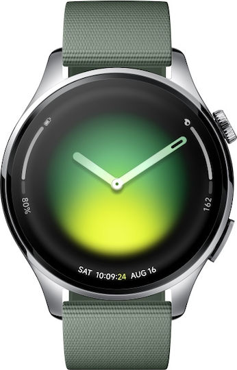 Xiaomi Smartwatch 5 47mm Wasserdicht mit PPG (Juniper Grün)