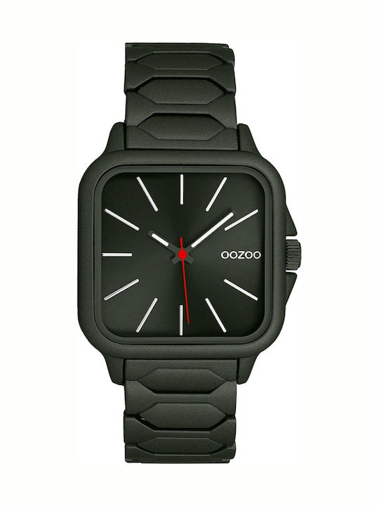 Oozoo Timepieces Ρολόι Μπαταρίας με Μεταλλικό Μπρασελέ