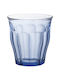 Duralex Picardie Marine Set Glasses Made of Glass in Blue Colour 220ml 6 Pieces