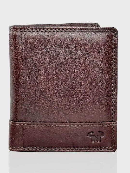 Deri Herrenbrieftasche Braun