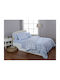 Silk Fashion Coverlet Super King Cotton Silk 220x240cm