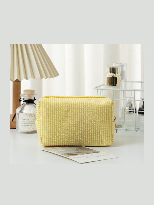 Γυναικείο Striped Makeup Bag Μωβ