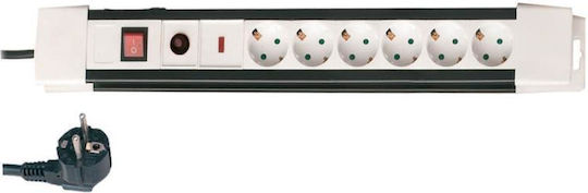 GSC Power Strip Safety 6 Sockets with Switch and Cable 1.5m