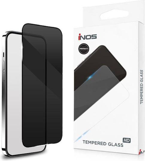 iNOS 2.5D 0.33mm Privacy Tempered Glass Black (Galaxy A37 / A57)