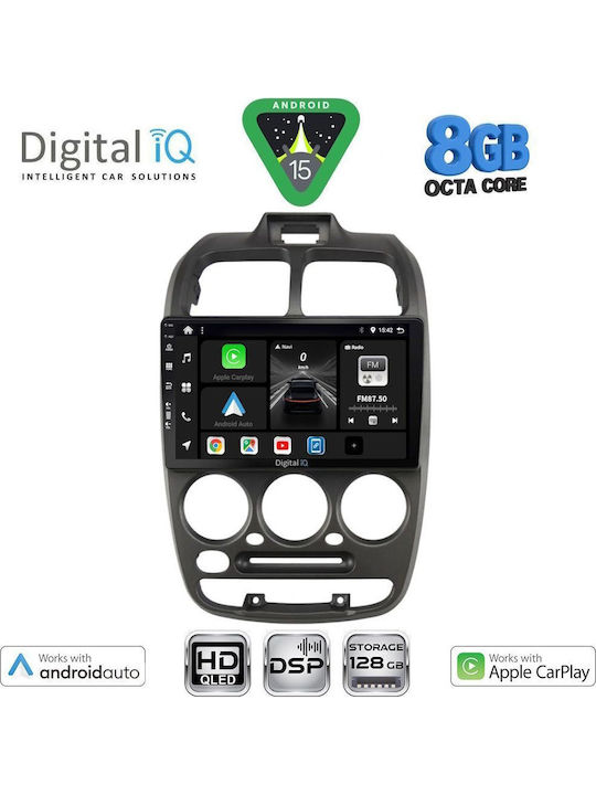 Digital IQ Car Audio System for Hyundai Accent 1999-2004 (Bluetooth/USB/WiFi/GPS/Apple CarPlay/Android Auto) with 9" Touch Screen