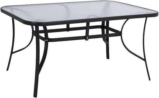 Masă Bruno 150x90x72 Neagră Masă Bruno 150x90x72 Neagră