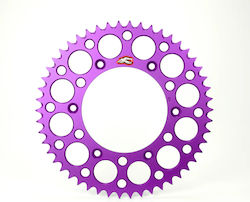 Renthal Rear Aluminum Sprocket 520 Purple 49 Teeth 224u-520-49gppe Renthal Rear Aluminum Sprocket 520 Purple 49 Teeth 224u-520-49gppe