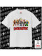 Roblox Squad Classic Double Stitch T-shirt Without Side Seams White 100% Cotton Vegan & Oeko-tex Certified