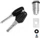 Lock Set D1trbo1r Suitcases Terra Tr37 Tr48 Tr50 Tr55 Shad