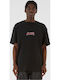 Mjg Heavy Oversized Tee Ornament Ashes Black