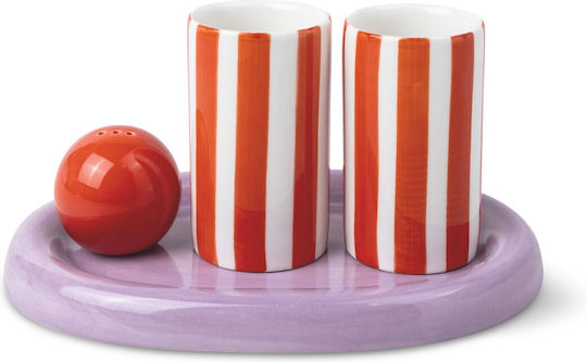 Here's How Rundes Untersetzer Keramik mit Gestell Orange 4Stücke
