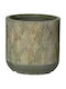 Kaemingk Ceramic Green Plant Pot 32x30cm