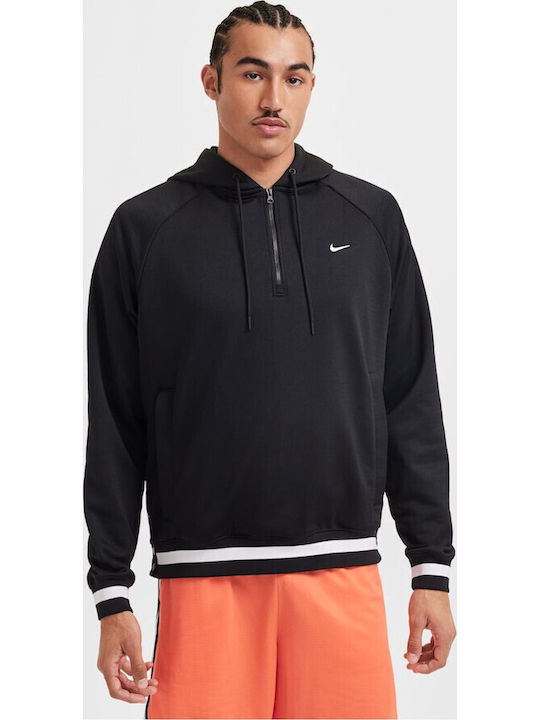 Hoodie Sweatshirt with Hood Blackwhite