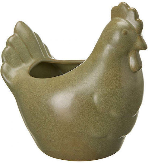 Hintsdeco Plant Pot Porcelain Green