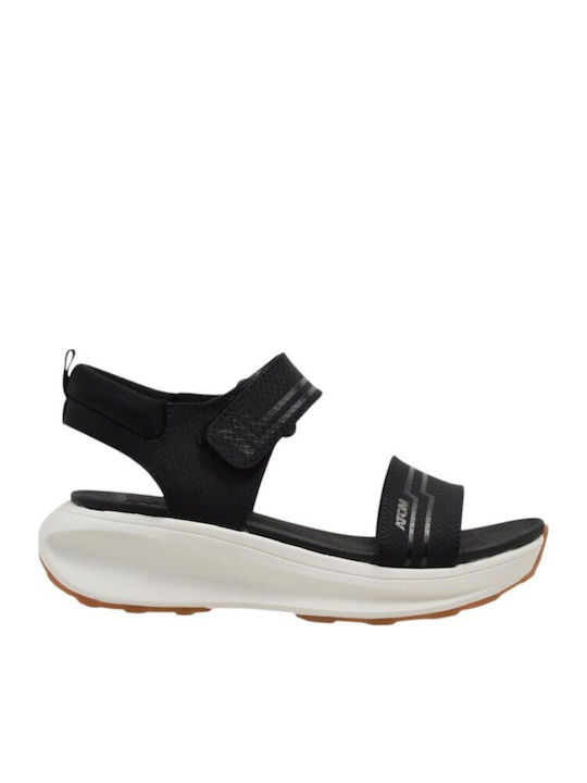 Fluchos Black Sandals
