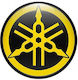Yamaha Wappen-Aufkleber Klein Gold