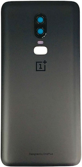 Oneplus 6 Back Cover Mirror Black Oem