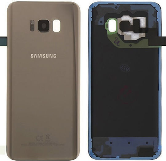 Καπακι Μπαταριας Samsung S8 Plus Gold 009137