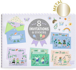 Animal Parade Invitation Set Djeco