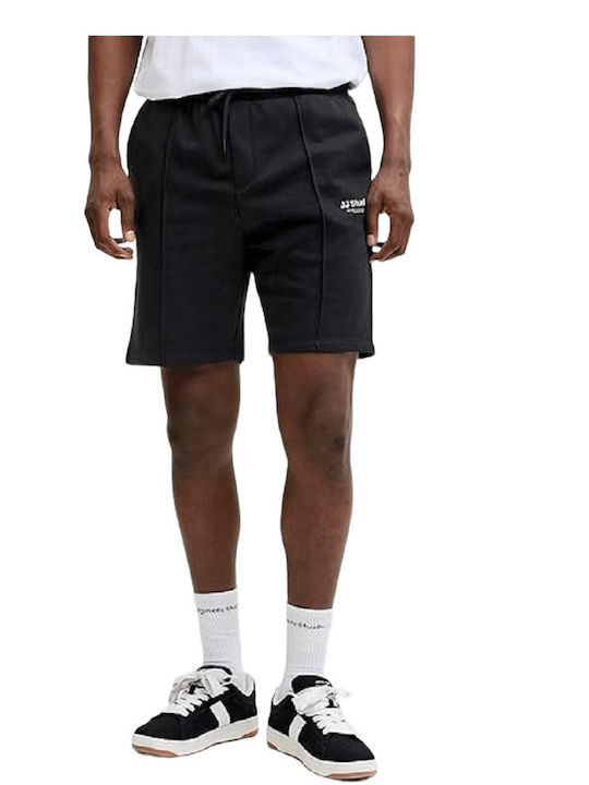 Jack & Jones Αθλητική Ανδρική Βερμούδα Μαύρο