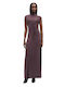 Maxi Βραδινό Φόρεμα Purple