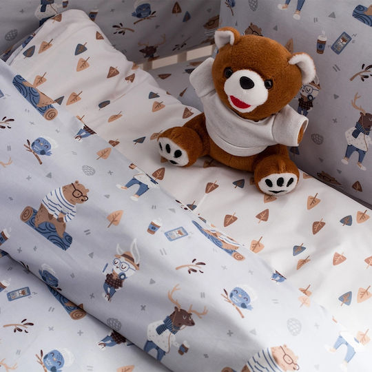 Vesta Home Baby Sheets White 70x125cm