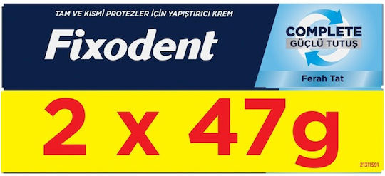Fixodent Complete Fresh Fixodent Σtereotiki Creme 2x47gr