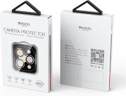Yesido Protectoare Pentru Camera Tempered Glass Negru Pentru Iphone 13 Pro / 13 Pro Max