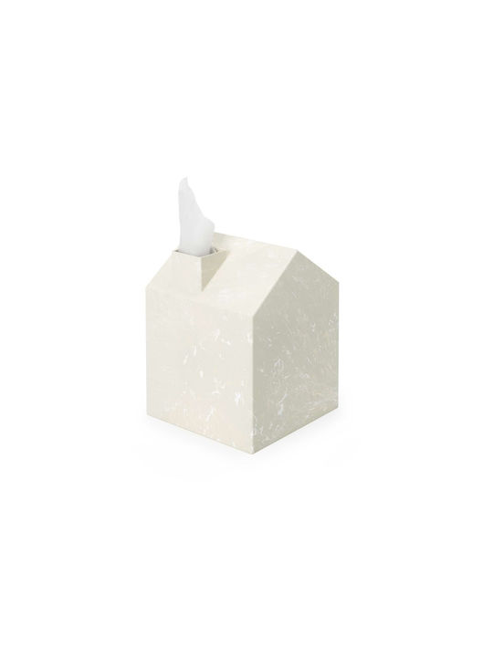 Umbra Plastic Beige Tissue Holder 13x13x17cm 023340-1351