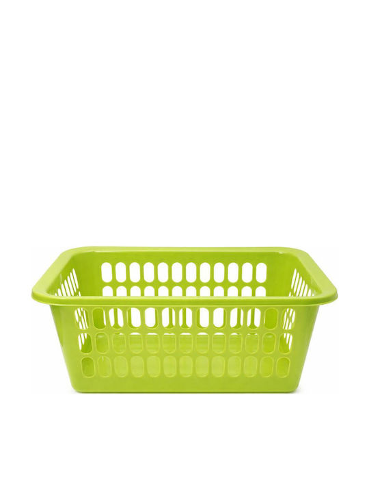 keleman Καλάθι Απλύτων Πλαστικό 30lt 54.5x39x23cm Πράσινο