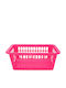 keleman Laundry Basket Plastic 30lt 54.5x39x23cm Pink