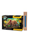 Easter Candle with Toy Puzzle Triceratops 3D 44 Pieces Three-Dimensional Dinosaur for Ages 8+ Cubic Fun
