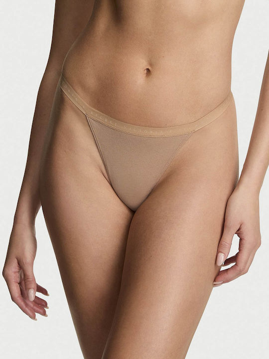 Victoria's Secret Γυναικείο Slip Εκρού