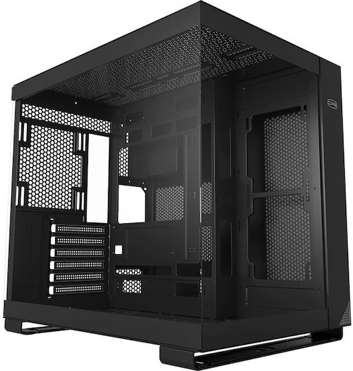 PCCOOLER C3 T500 Gaming Middle Tower Carcasă PC cu Fereastră Laterală Neagră