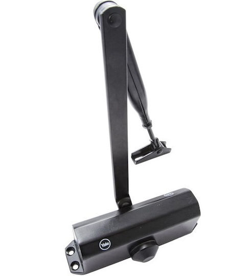 Yale Door Closer for Doors up to 85cm and 60kg Black