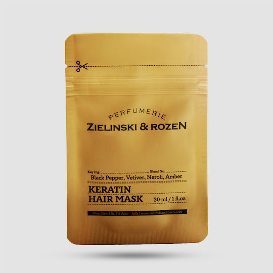 Zielinski & Rozen Μάσκα Μαλλιών με Κερατίνη 30ml