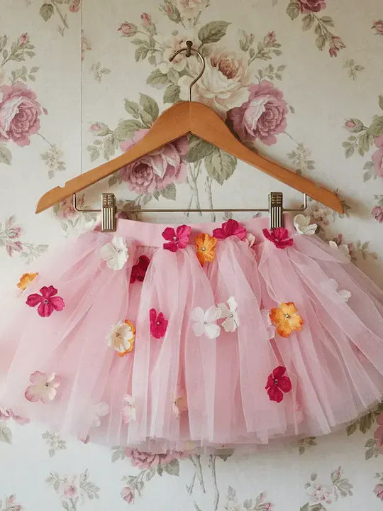 Dolly Noire Kinder Röcke Tutu Tüll Rosa
