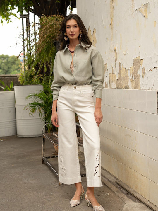 Women's Jean Pants White