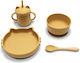 Lorelli Feeding Set Silicone Beige 4pcs
